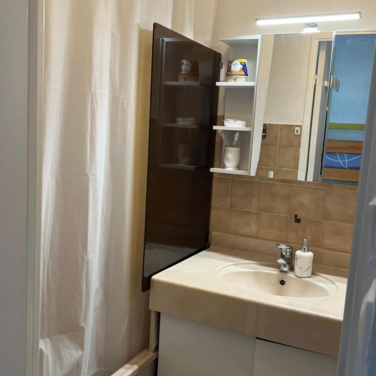 Charmant studio calme bord de mer Wifi-NESPRESSO-DRAPS-LINGE DE BAIN - Studio - 15
