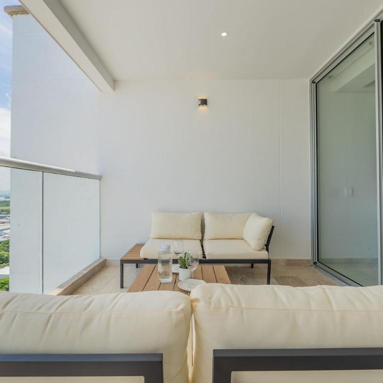 Cartagena Beach Resort 1640 - Estudio Deluxe con cama grande - 23