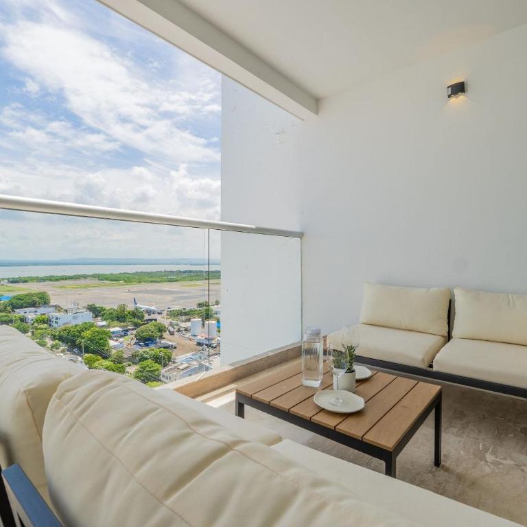 Cartagena Beach Resort 1640 - Estudio Deluxe con cama grande - 24