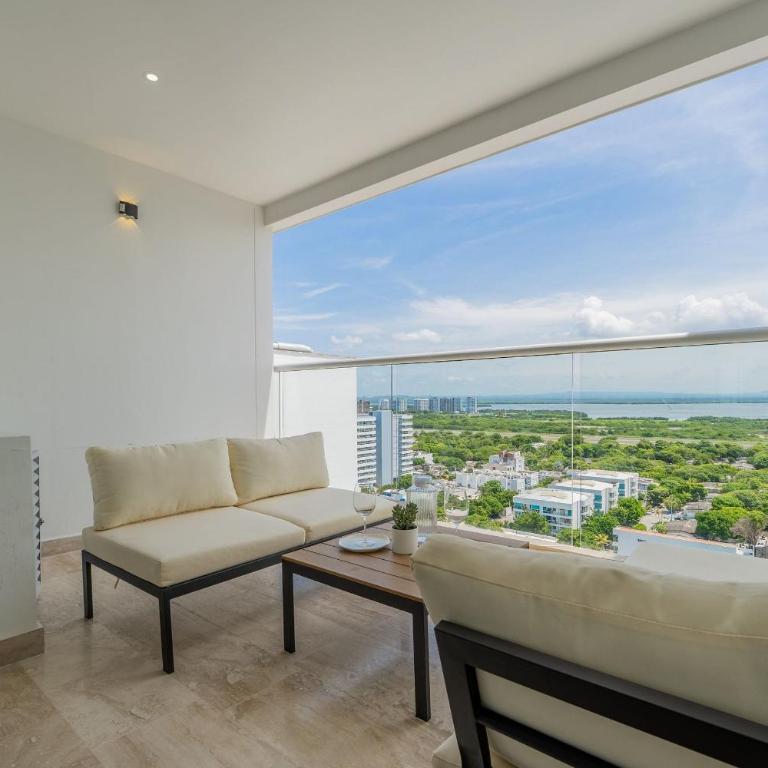 Cartagena Beach Resort 1640 - Estudio Deluxe con cama grande - 28