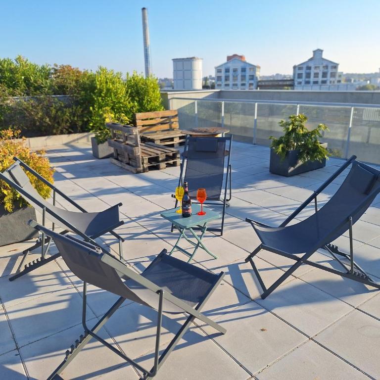 Appartement 90m2-Roof Top privé 100m2-Parking privé-Clim mobile - Penthouse-Apartment - 27
