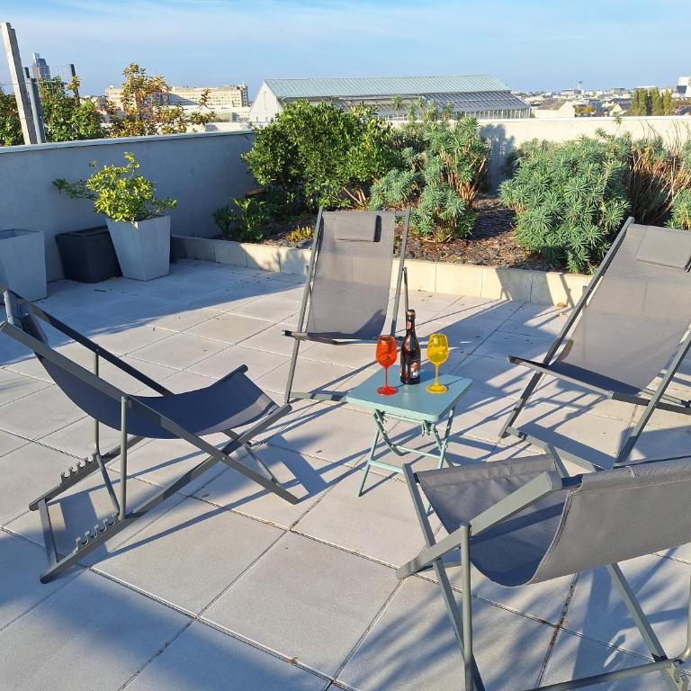 Appartement 90m2-Roof Top privé 100m2-Parking privé-Clim mobile - Penthouse-Apartment - 28