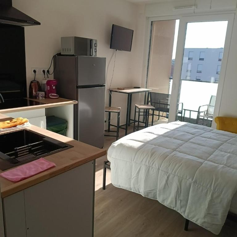 La Parenthèse Divine Studio avec balcon Mulhouse - Apartment mit 1 Schlafzimmer - 11