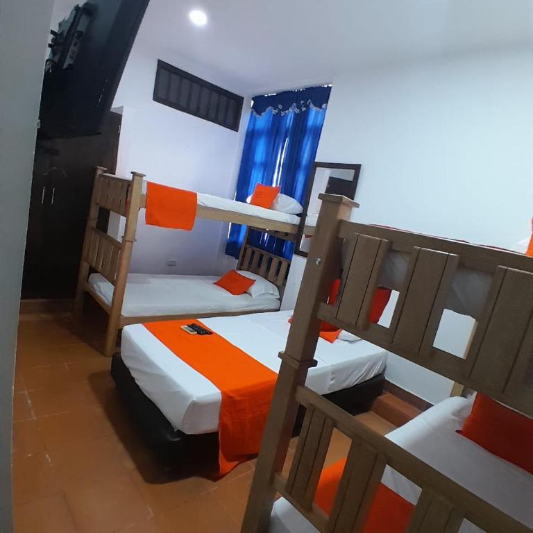 hotel san nicolas colonial - Habitación cuádruple - 4
