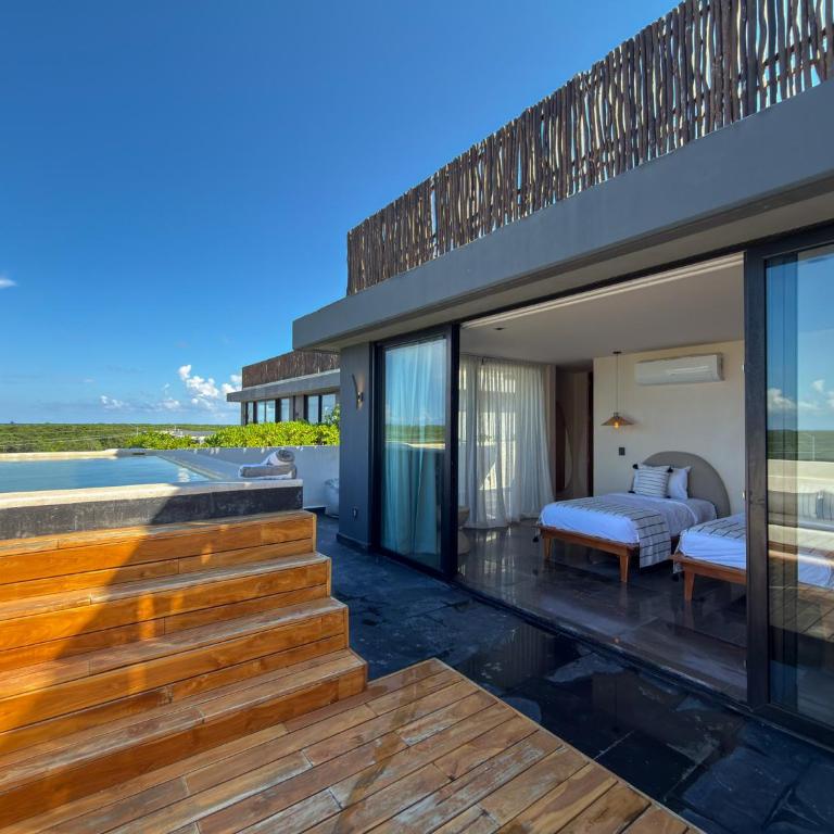 Near the beach Exclusive PH with private pool coast view Humana - Two-Bedroom Apartment with Terrace and Sea View - 3