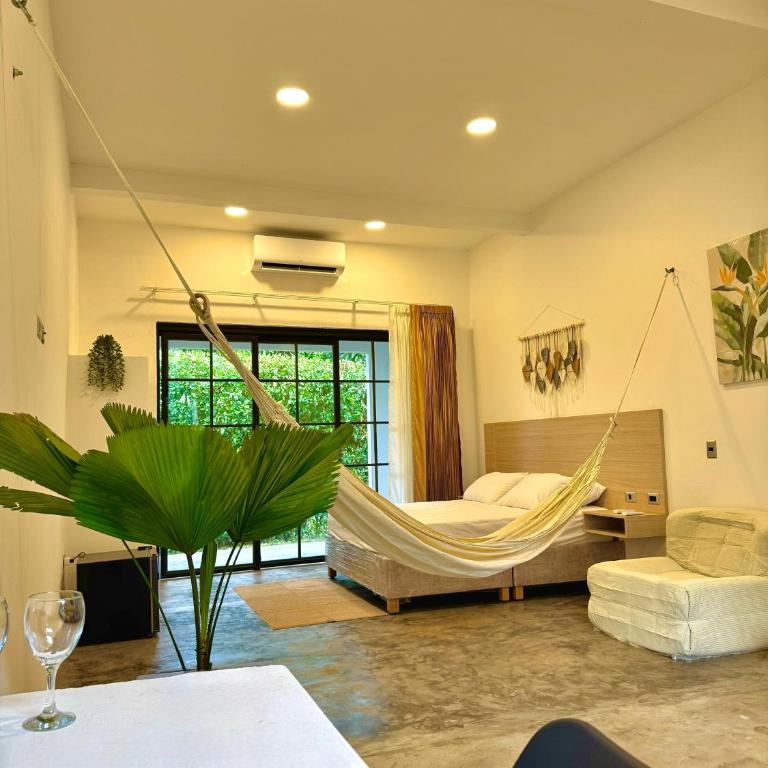 Cabañas Campestres, jacuzzi, 10 min de Villavicencio - Habitación Doble Grande - 1 o 2 camas - 2
