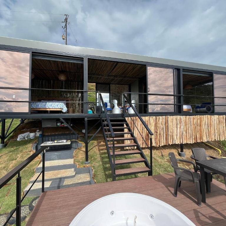 Ríos voladores cristal de guadua Pereira - Chalet - 9