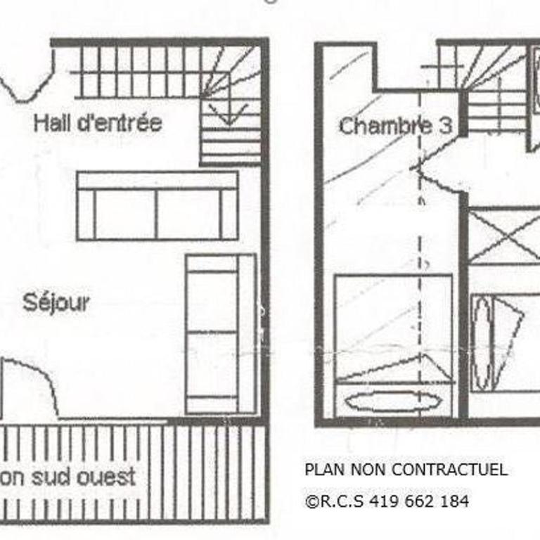 Duplex rénové pour 6 pers. aux Menuires - FR-1-452-409 - Apartamento - 13