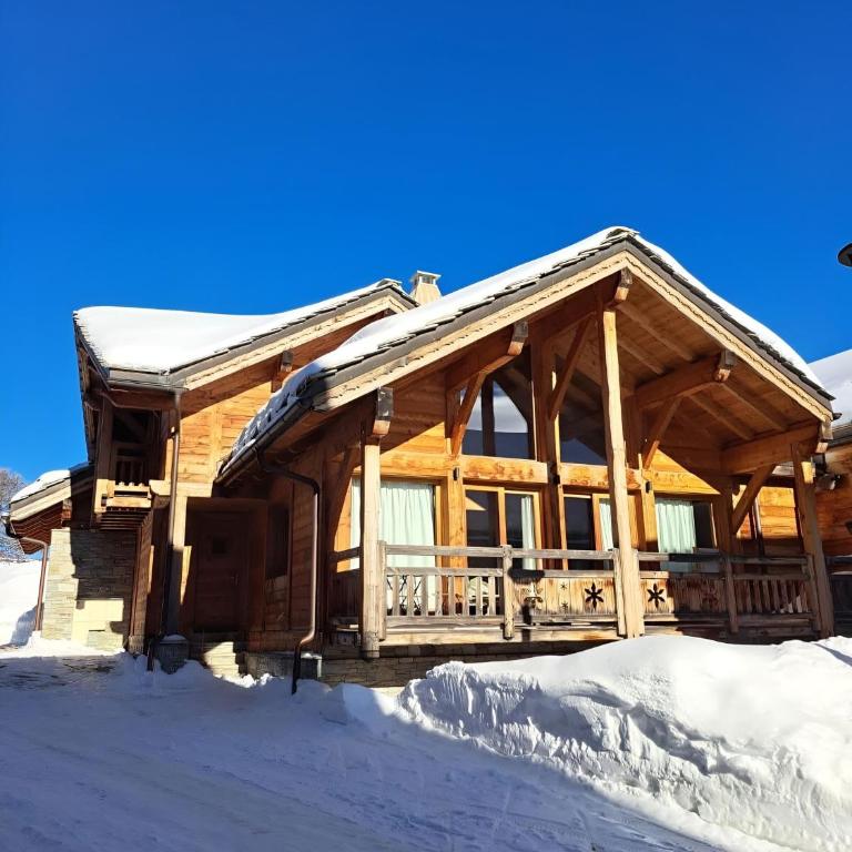 Casa-Le Cherk Chalet 300m2 jacuzzi sauna Vars - Chalet 5 Chambres - 2