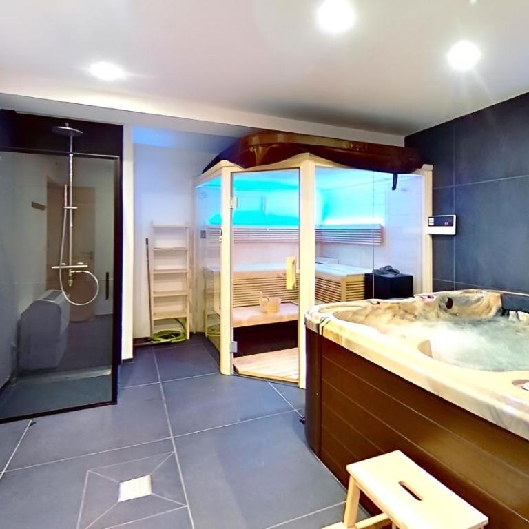 Casa-Le Cherk Chalet 300m2 jacuzzi sauna Vars - Chalet 5 Chambres - 3