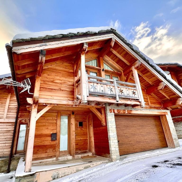 Casa-Le Cherk Chalet 300m2 jacuzzi sauna Vars - Chalet 5 Chambres - 7