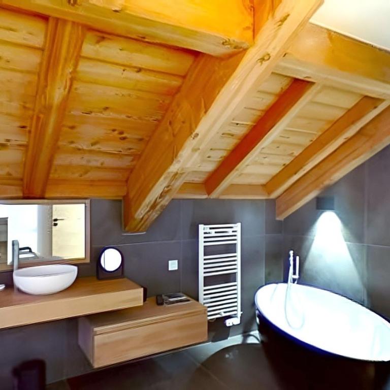 Casa-Le Cherk Chalet 300m2 jacuzzi sauna Vars - Chalet 5 Chambres - 11