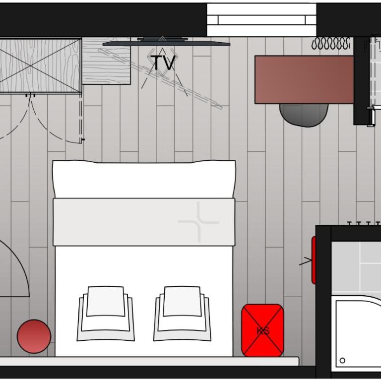 MyGoodLife Hotel & Bar - Doppelzimmer mit Balkon - 1