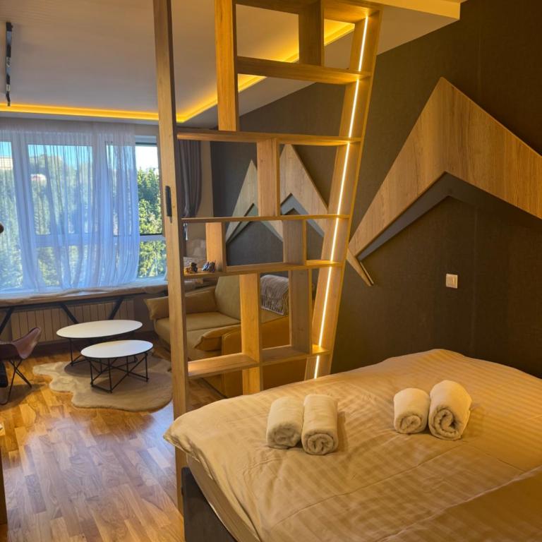 Apartman A1 6 u sklopu hotela Vucko privatni apartman - One-Bedroom Apartment with View - 9