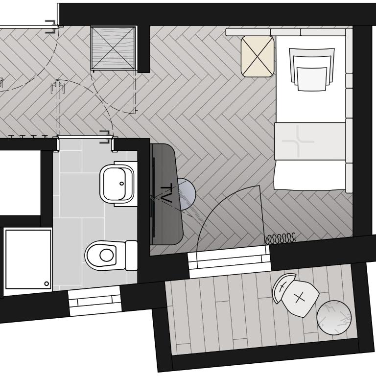MyGoodLife Hotel & Bar - Deluxe Einzelzimmer mit Balkon - 1