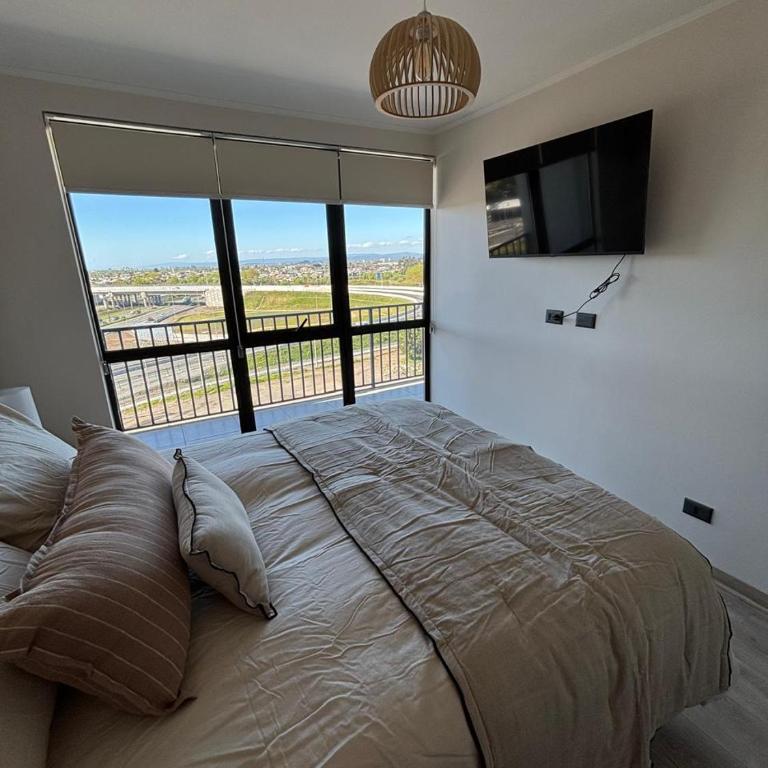 Departamento amoblado San Pedro de la Paz, full amoblado, facturable - Apartamento de 1 dormitorio - 4