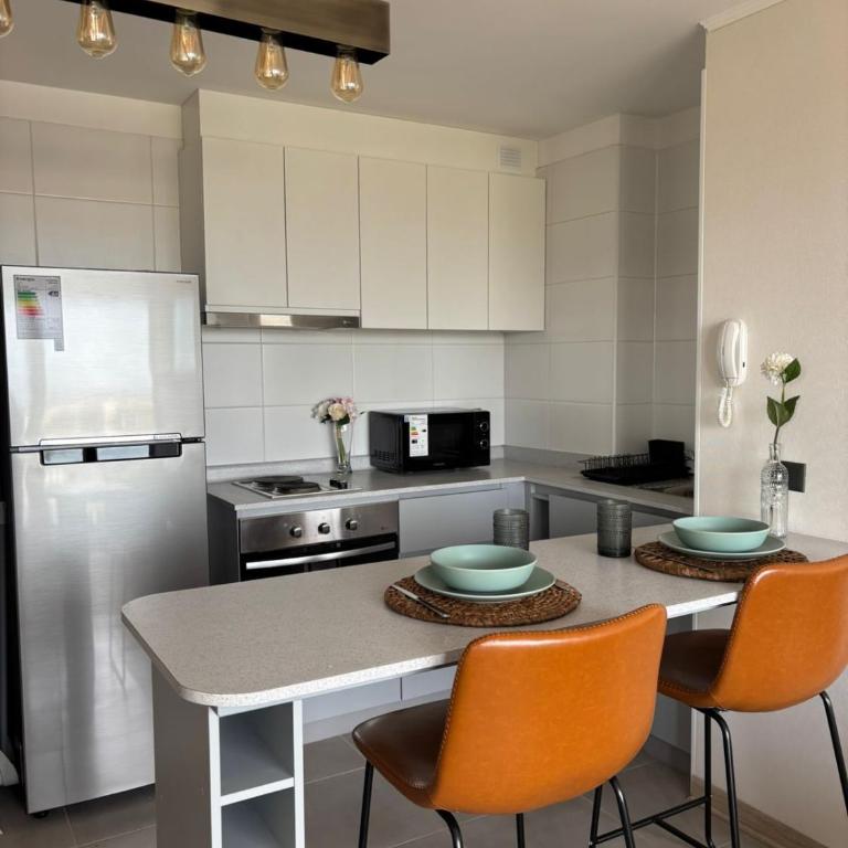 Departamento amoblado San Pedro de la Paz, full amoblado, facturable - Apartamento de 1 dormitorio - 5