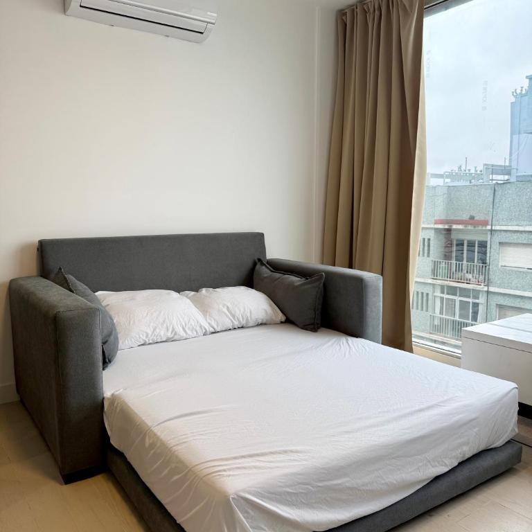 MarDelSuites - Departamento Moderno Deluxe Piso 11 - Pileta, Cochera, AC, 2min Playa - One-Bedroom Apartment with Balcony and City View - 15