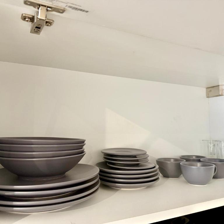 MarDelSuites - Departamento Moderno Deluxe Piso 11 - Pileta, Cochera, AC, 2min Playa - One-Bedroom Apartment with Balcony and City View - 16