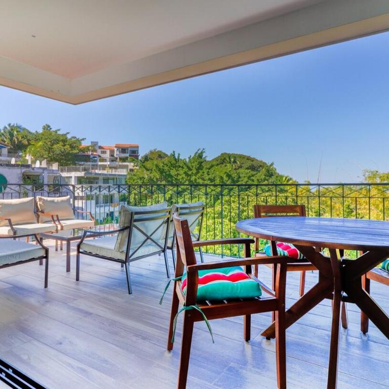 Casa Curacao - Oceanview Condo in Conchas Chinas - Apartamento de 2 dormitorios - 10