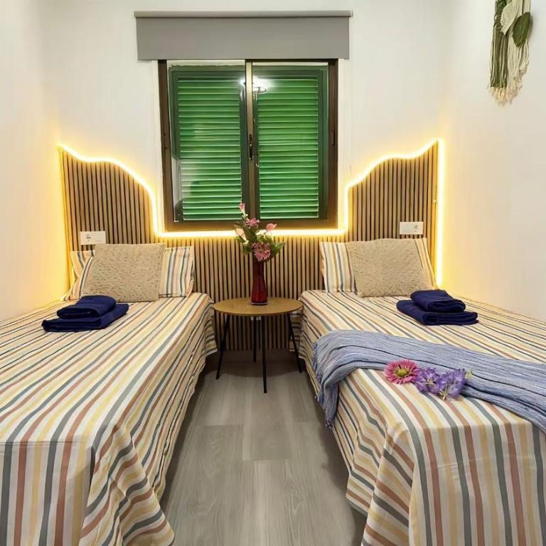 Carolina apartment, two bedrooms with air conditioning and a fully equipped kitchen, close to the beach and shopping center - Two-Bedroom Apartment - 4