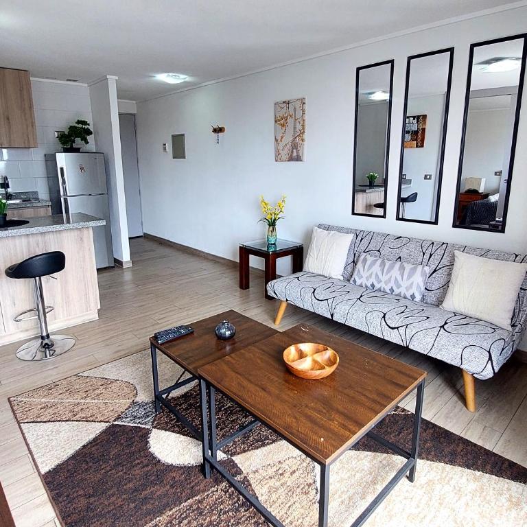 Departamento Centro Vista al mar 1D 1B - One-Bedroom Apartment - 3