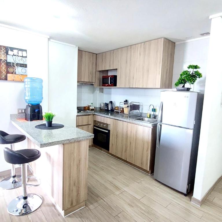 Departamento Centro Vista al mar 1D 1B - One-Bedroom Apartment - 5