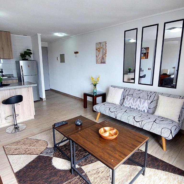 Departamento Centro Vista al mar 1D 1B - One-Bedroom Apartment - 13