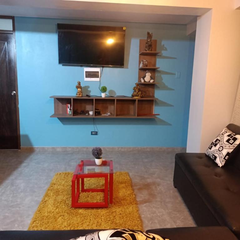Mini Departamento acogedor - Apartamento de 1 dormitorio - 2