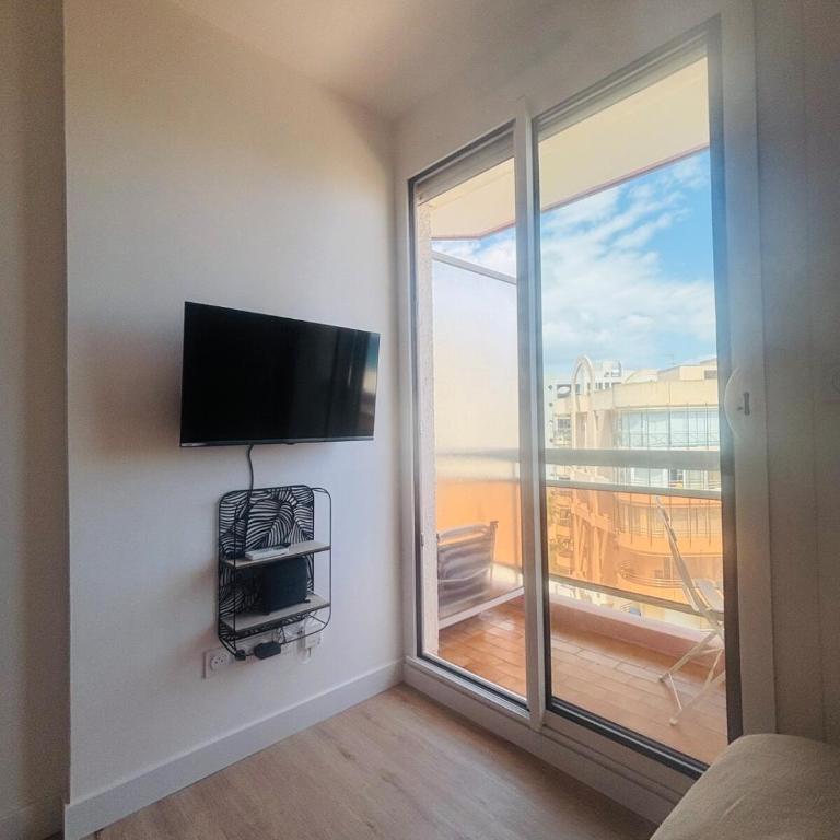 Charmant Studio Clévacances 2 étoiles - pour 2 personnes - VUE PLAGE, MER et CLIM - One-Bedroom Apartment - 7