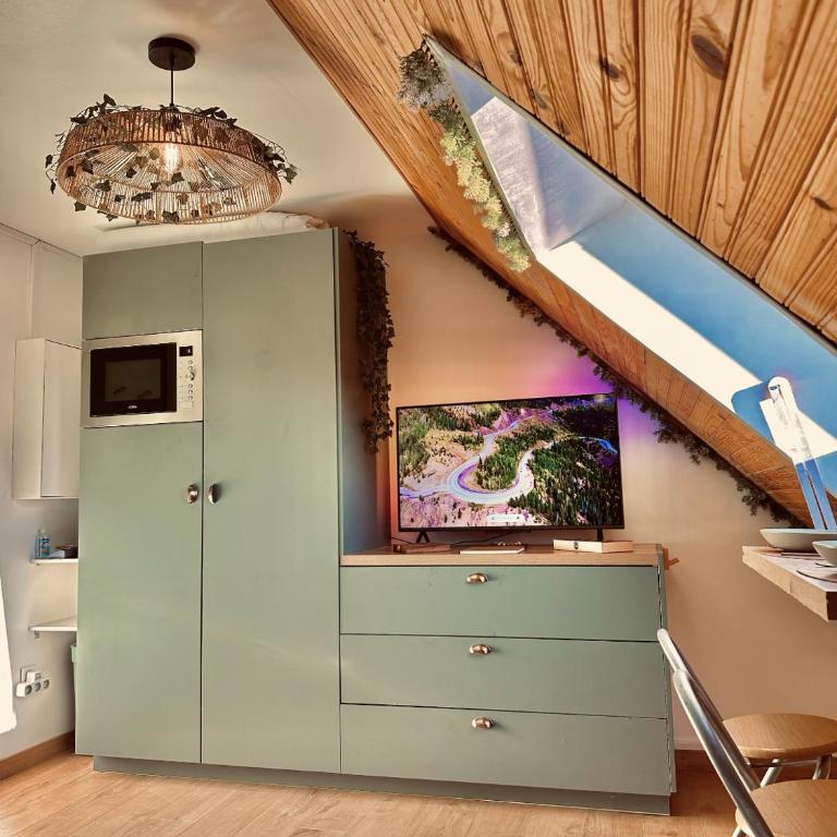 Atypical Studio - Allos - Appartement-Studio avec 1 Lit Double - 2