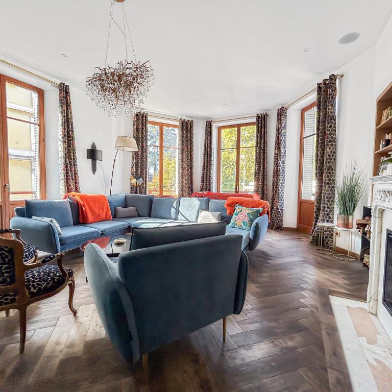 Grand T4 Luxe, SPA, Cheminée Baby-foot, Jardin - Three-Bedroom Apartment - 8