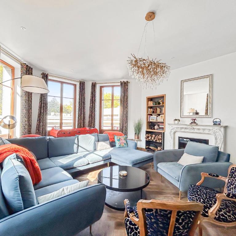 Grand T4 Luxe, SPA, Cheminée Baby-foot, Jardin - Three-Bedroom Apartment - 1