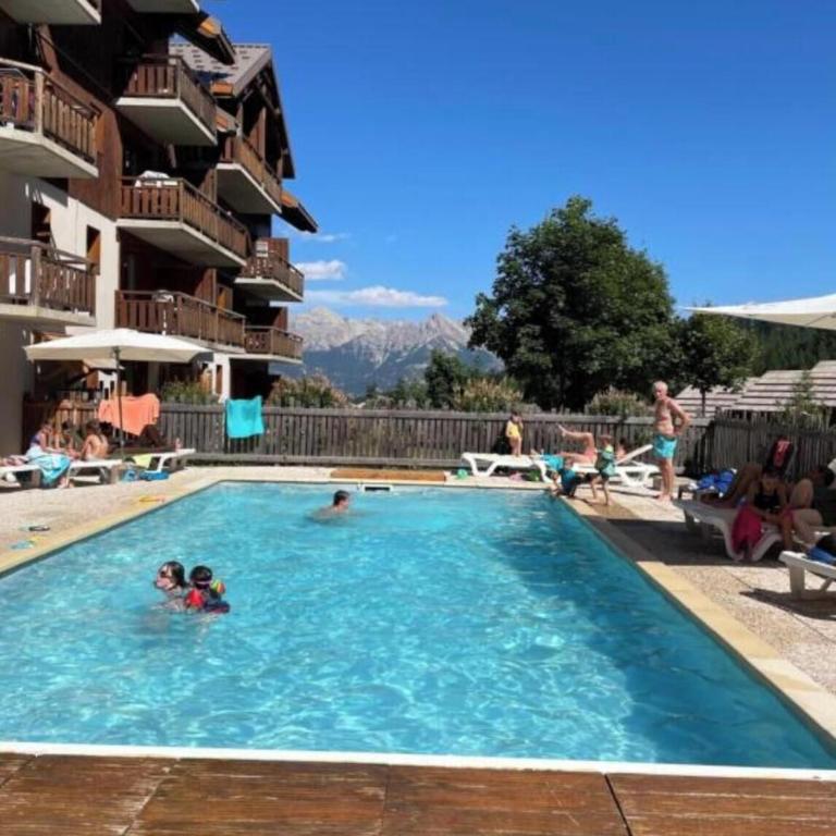 Appart 6 pers à 1800m, vue superbe, ski aux pieds - Apartment mit 3 Schlafzimmern - 7