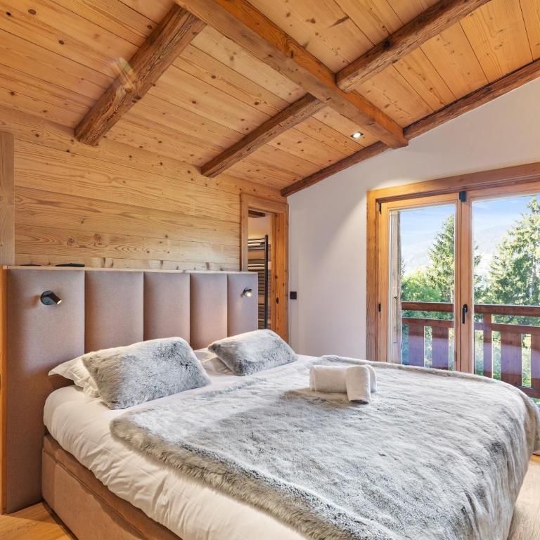 Chalet Ysalpe - Vue montagne hammam sauna jacuzzi et salle cinéma - Chalet - 19