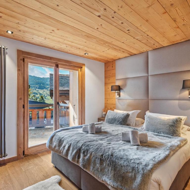 Chalet Ysalpe - Vue montagne hammam sauna jacuzzi et salle cinéma - Chalet - 21