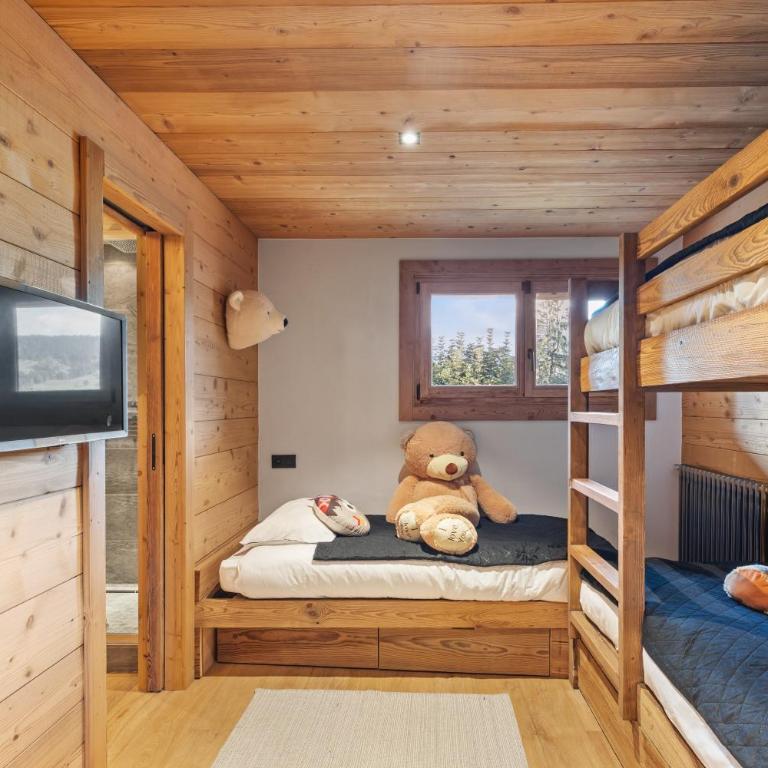 Chalet Ysalpe - Vue montagne hammam sauna jacuzzi et salle cinéma - Chalet - 31