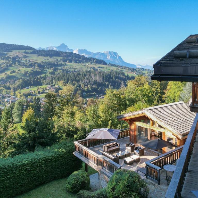 Chalet Ysalpe - Vue montagne hammam sauna jacuzzi et salle cinéma - Chalet - 33