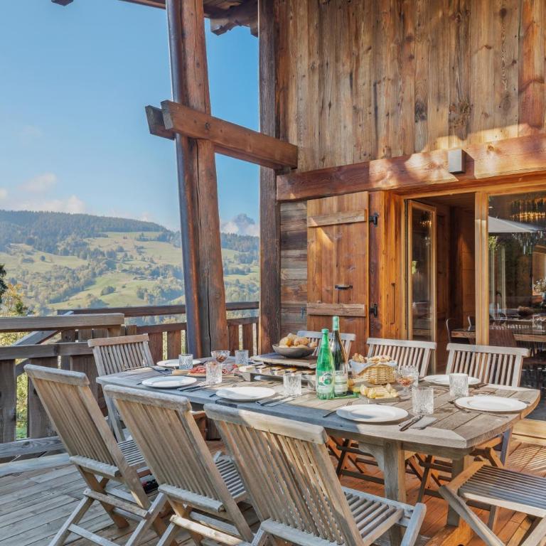 Chalet Ysalpe - Vue montagne hammam sauna jacuzzi et salle cinéma - Chalet - 36
