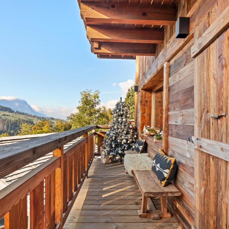 Chalet Ysalpe - Vue montagne hammam sauna jacuzzi et salle cinéma - Chalet - 39