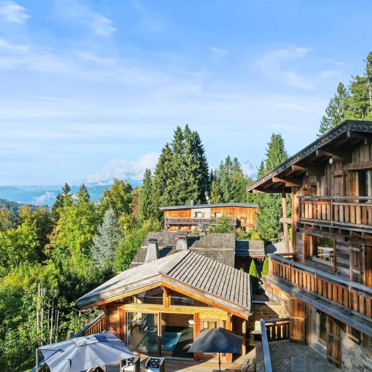 Chalet Ysalpe - Vue montagne hammam sauna jacuzzi et salle cinéma - Chalet - 40