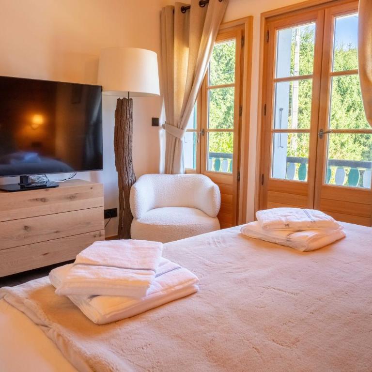 Cozy Chalet 3BR 6P with Balcony – Megève - Chalet 3 Chambres - 7