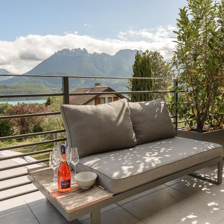 Villa Panoramiqua - Vue 180 sur le Lac d'Annecy et les montagnes - Villa Deluxe - 11