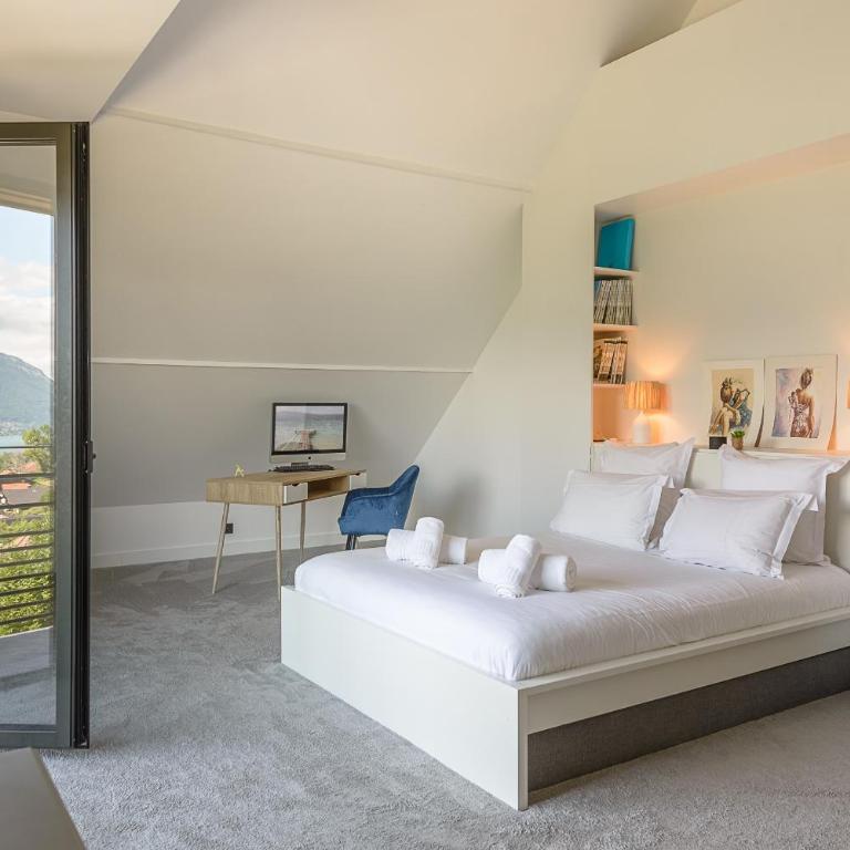 Villa Panoramiqua - Vue 180 sur le Lac d'Annecy et les montagnes - Villa Deluxe - 21