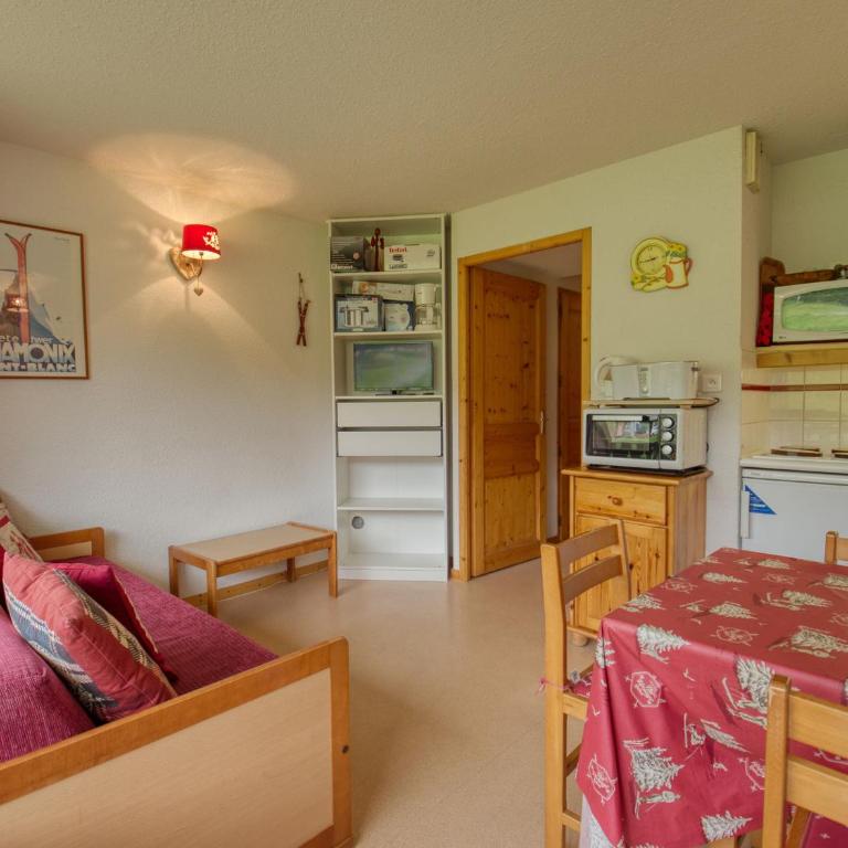 Appartement 1 chambre, coin montagne, vue pistes, 4-6 pers, sud, skis - Appartement 1 Chambre - 1