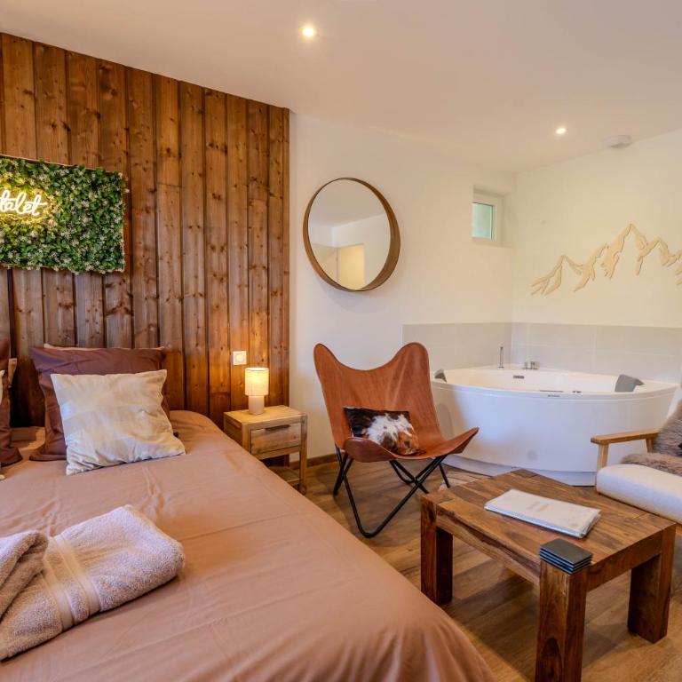 L'Ostalet suite luxe Jacuzzi - Appartement 1 Chambre - 4