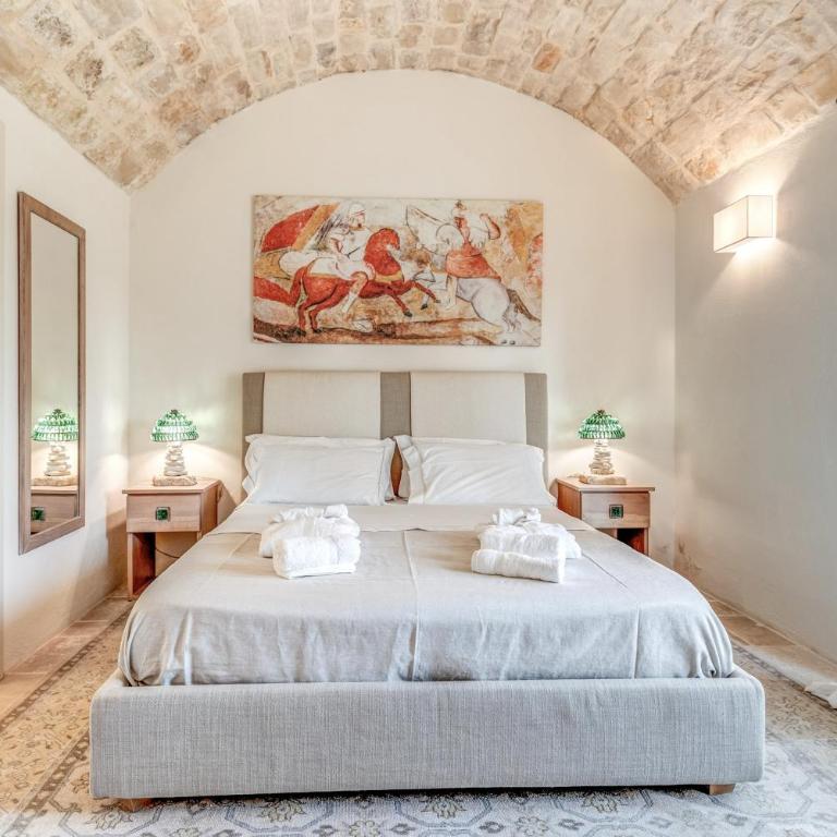 Masseria Saccente - Camera Matrimoniale con Bagno Privato - 9
