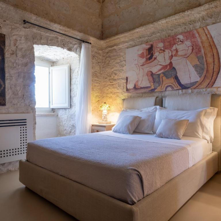 Masseria Saccente - Camera Matrimoniale con Bagno Privato - 11