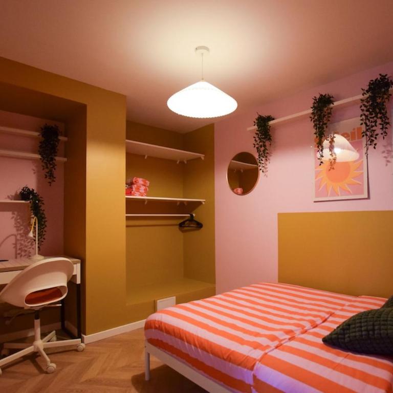 La Rétro-Capsule - 2 chambres & parking - Two-Bedroom Apartment - 23