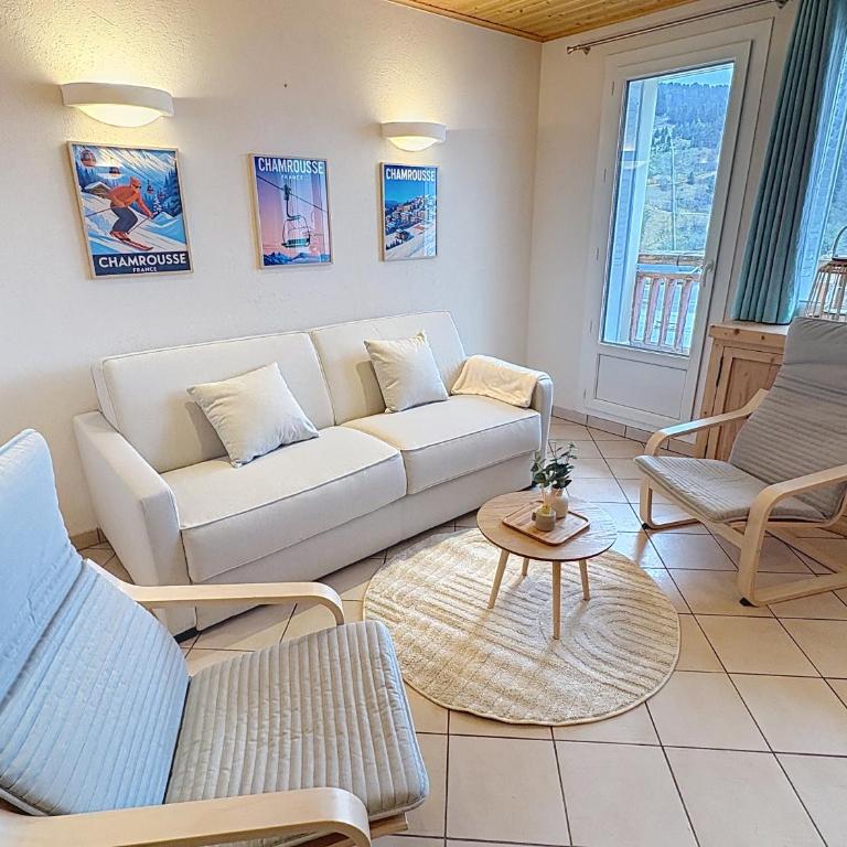 Cocon moderne vue pistes - Balcon sud- télécabine 160 m - Apartment mit 1 Schlafzimmer - 3